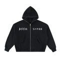 D00M SHARD zip-up hoodie